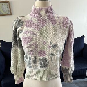 Madewell Tie Dye Knit Sweater | XS